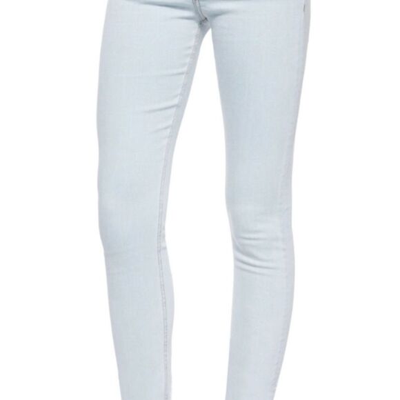 rag & bone White Light Wash Denim Jean Skinny - Picture 3 of 9
